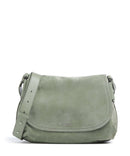 Coccinelle Rebekka Suede Sac porté épaule greenery