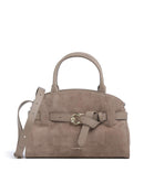Coccinelle Sabine Suede Handtas warm taupe