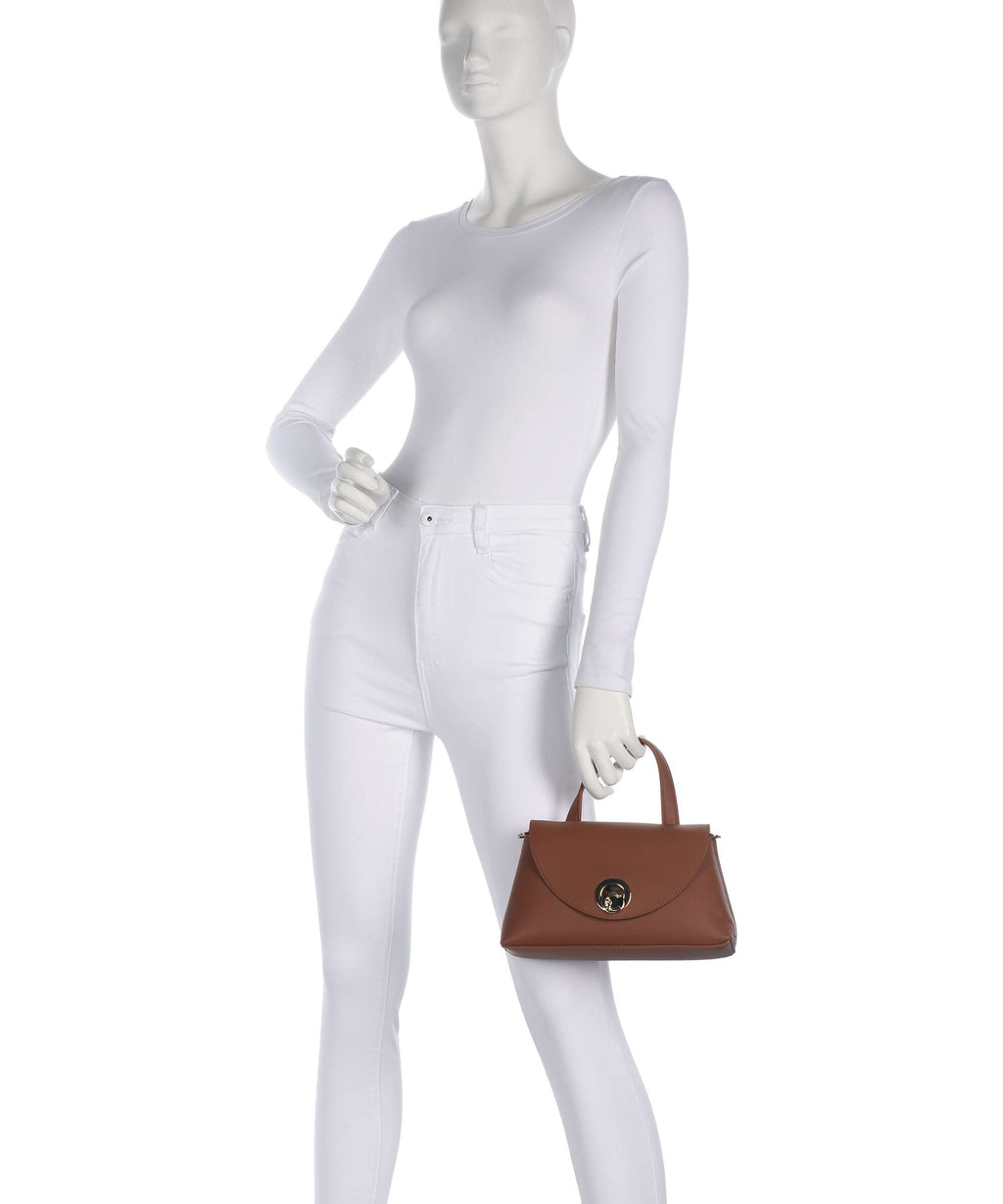 Coccinelle Nikla Handbag cognac/noir