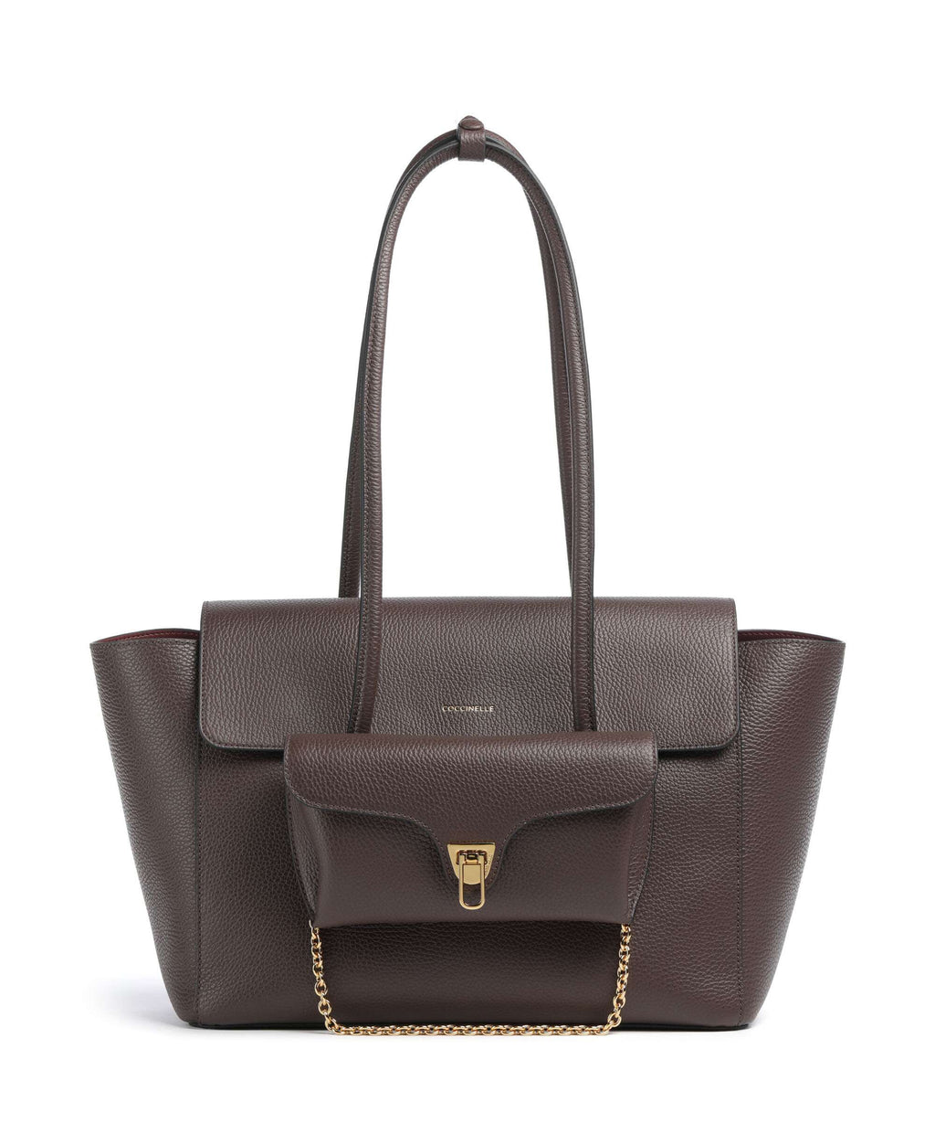 Coccinelle Beat Tote bag brunette