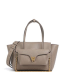 Coccinelle Beat Double Handtas warm taupe