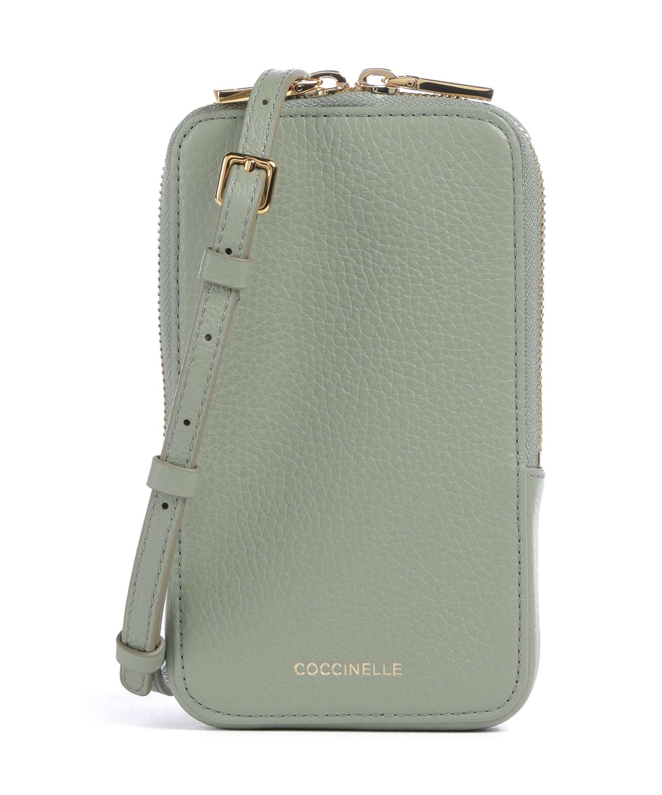 Coccinelle Flor Phone bag greenery