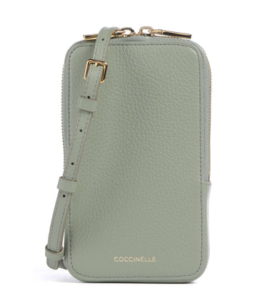 Coccinelle Flor Telefoon tasje greenery
