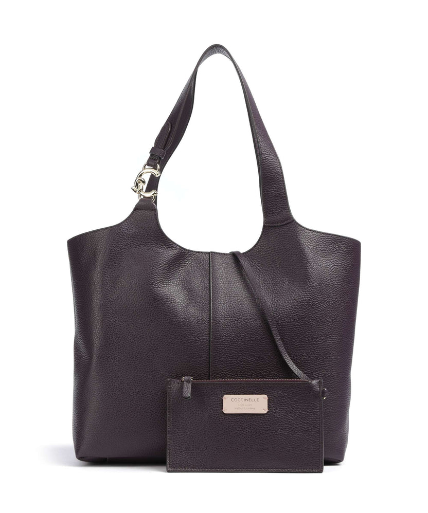 Coccinelle C-Easy Hobo bag prune