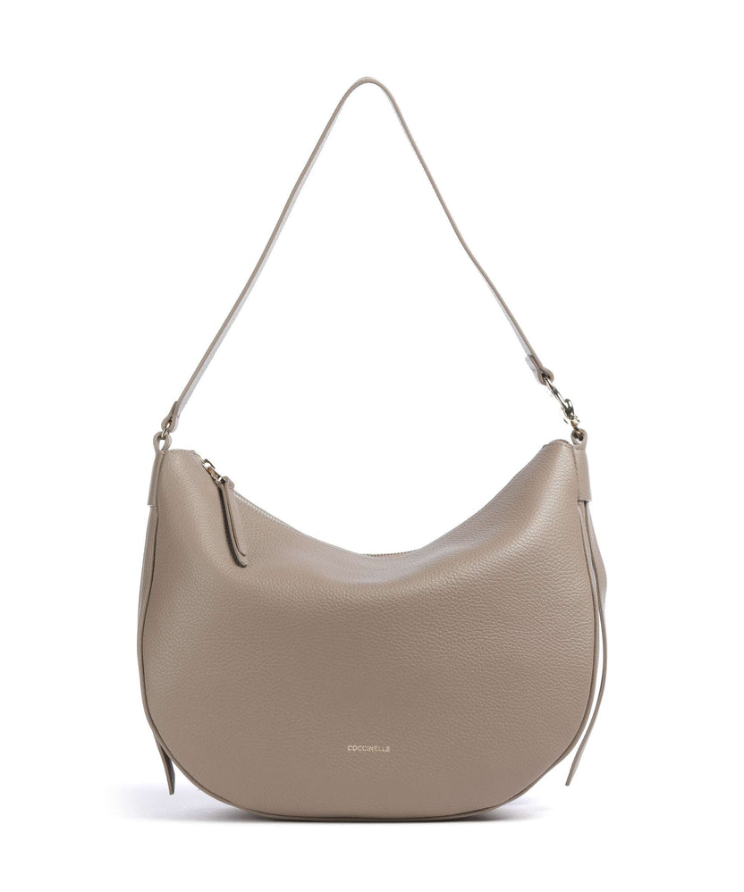 Coccinelle C-Easy Hobo bag warm taupe