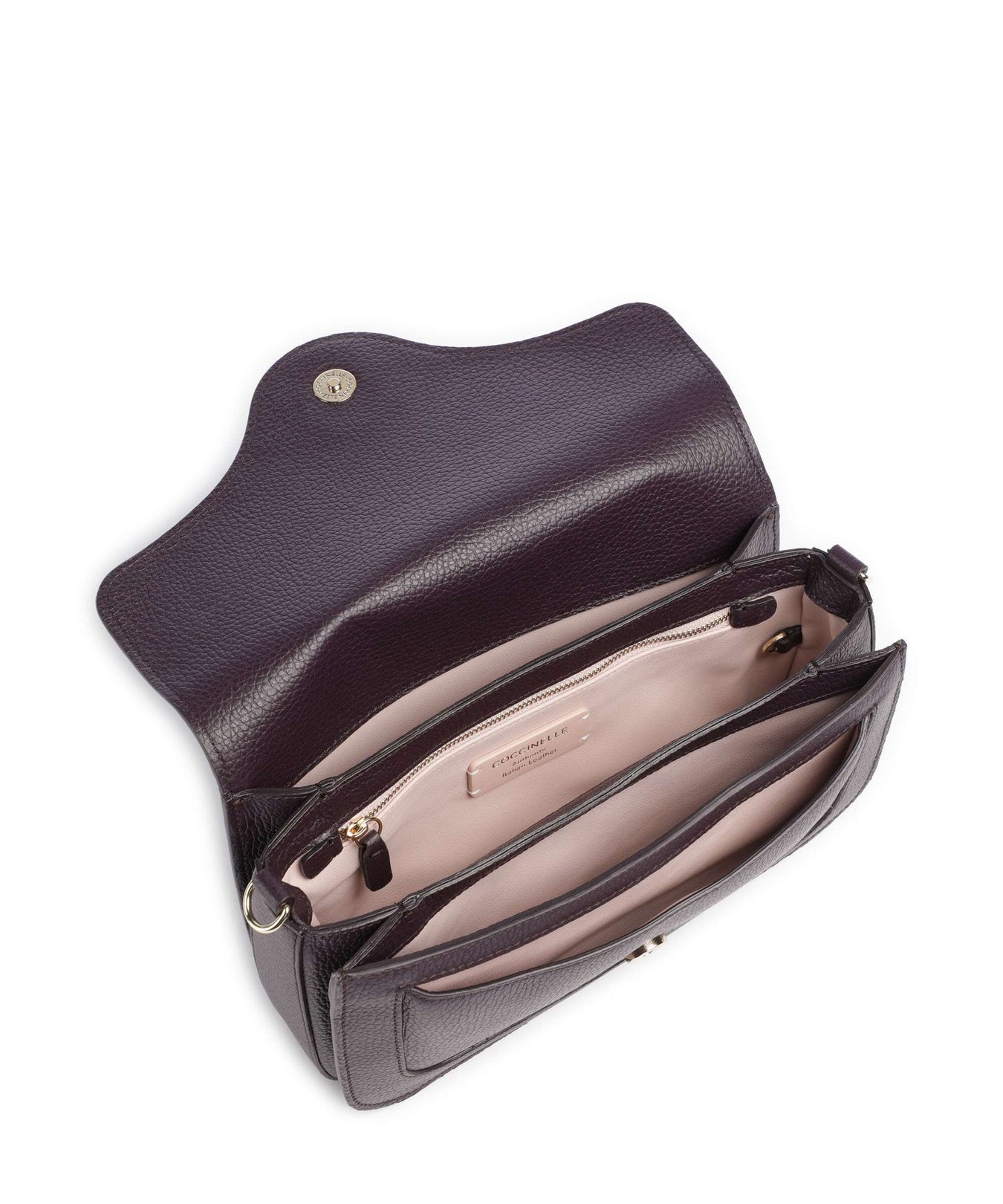 Coccinelle C-Me Crossbody bag prune