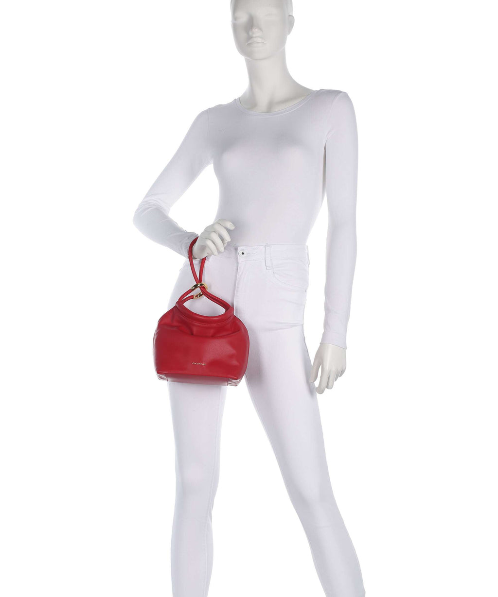 Coccinelle Finn Handbag scarlet