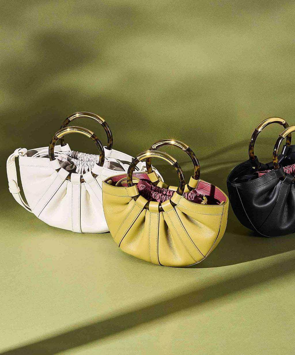 Coccinelle Shell Handbag pearl
