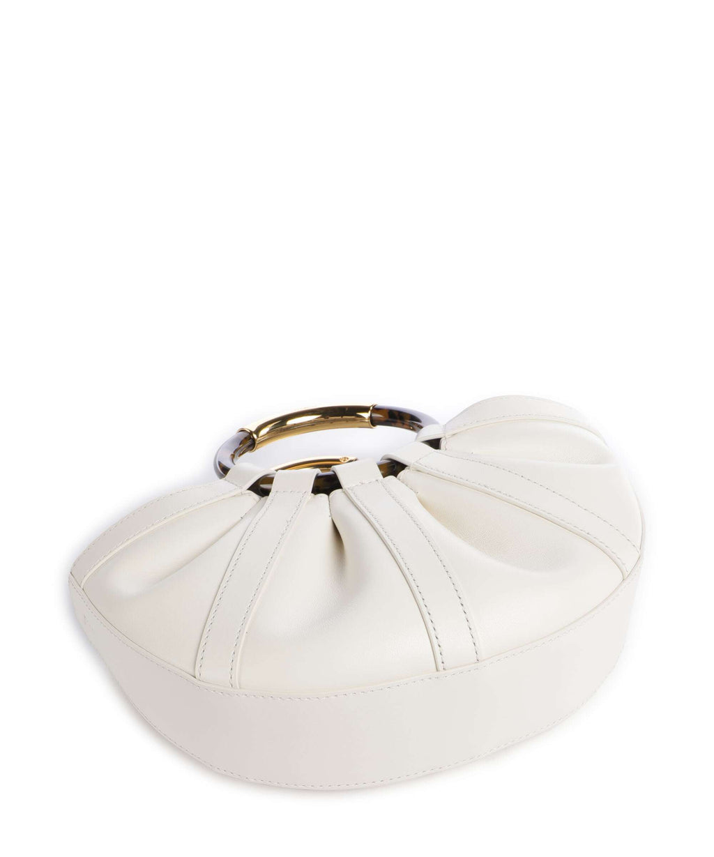 Coccinelle Shell Handbag pearl