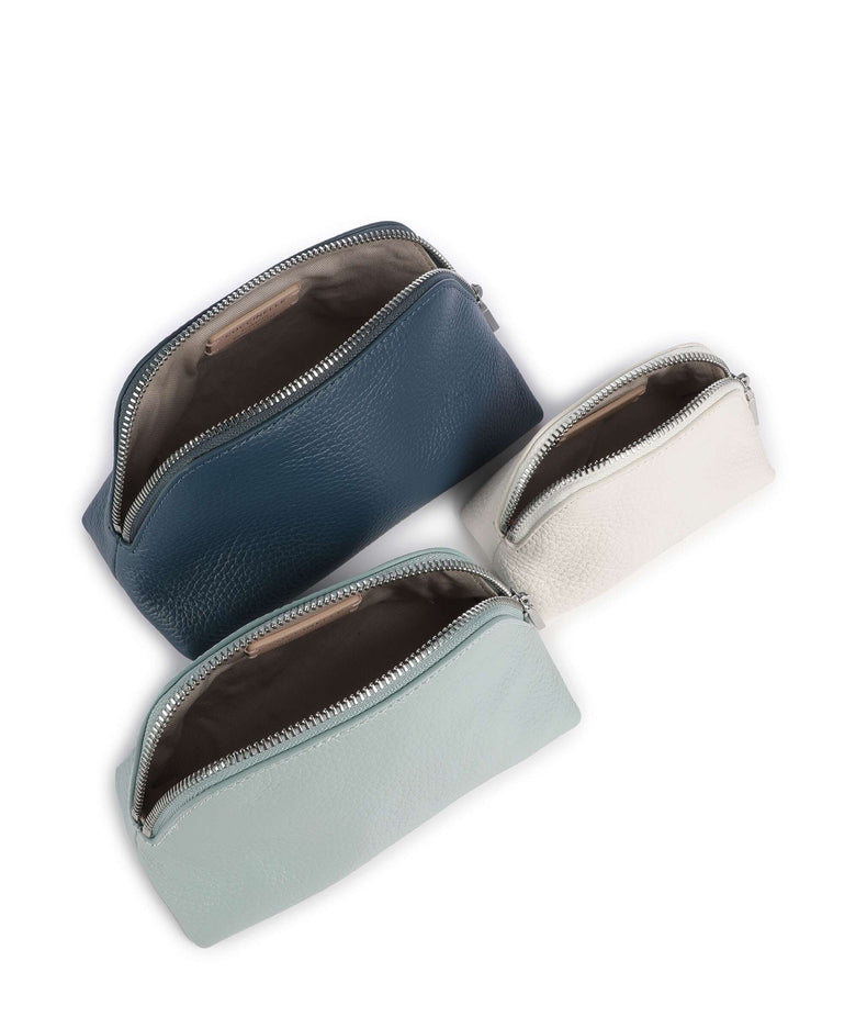 Coccinelle Helga Set Cosmetic bag deep blue/aquamarine/pearl