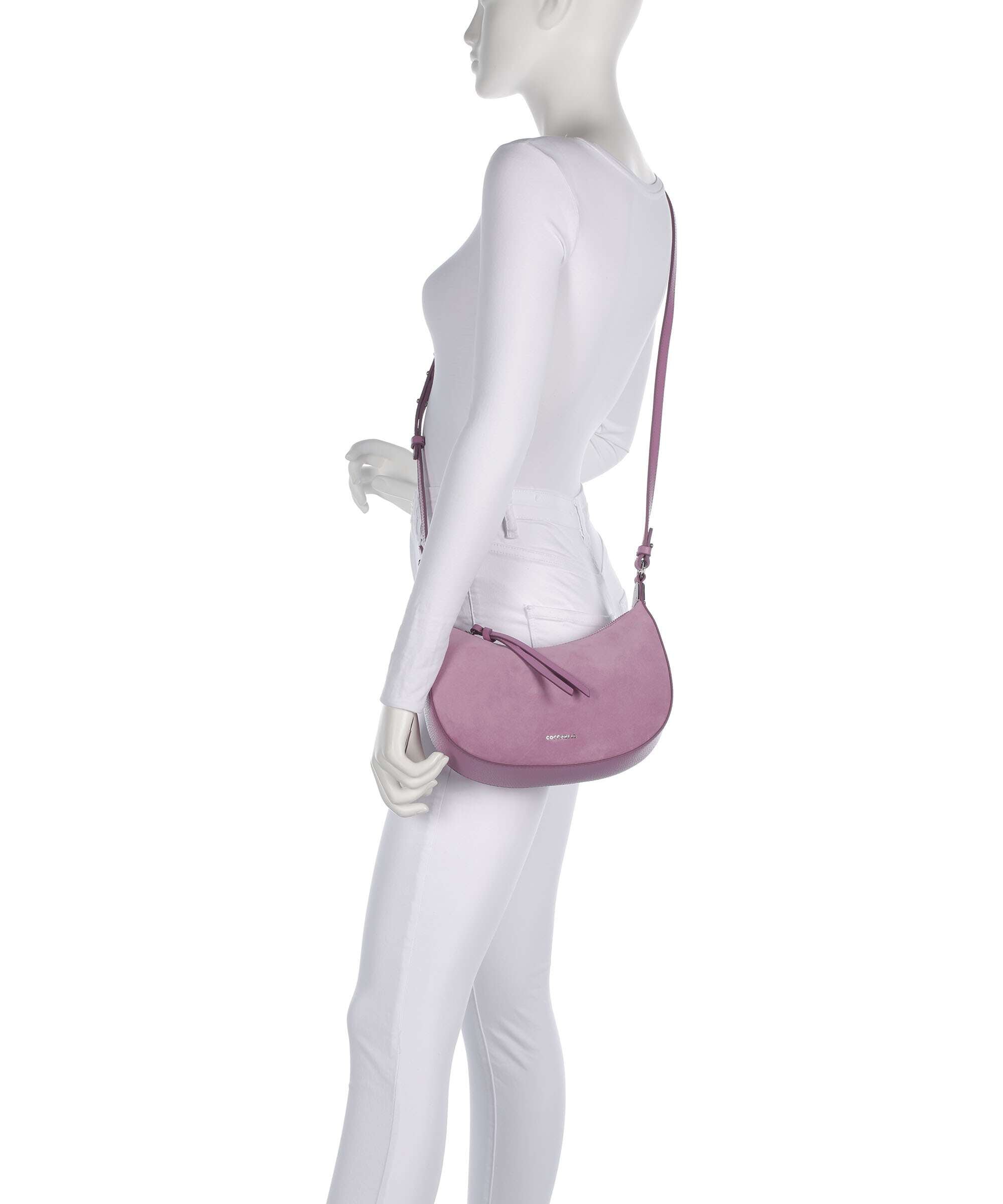 Coccinelle Fujiko Suede Crossbody bag jellyfish