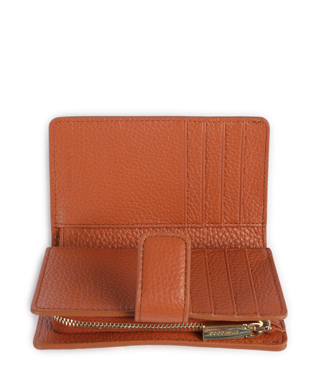 Coccinelle Metallic Soft Wallet crab