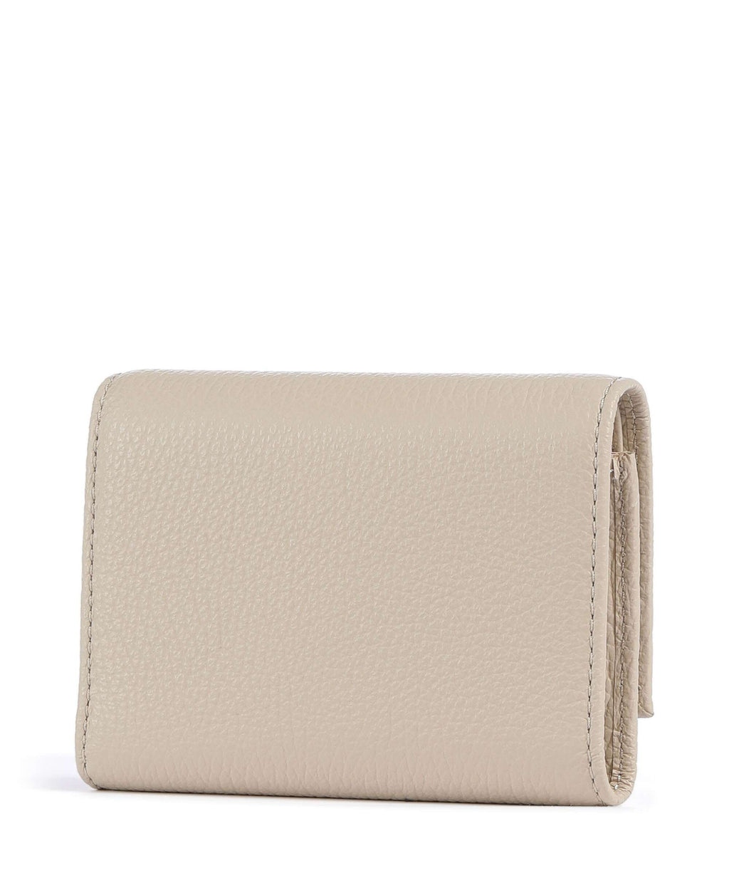 Coccinelle Metallic Soft Wallet sandshell
