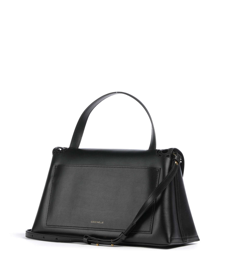 Coccinelle Nikla Monogram Sangallo Handbag noir