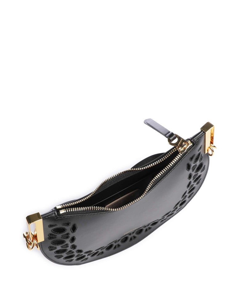 Coccinelle Sunup Monogram Sangallo Shoulder bag noir