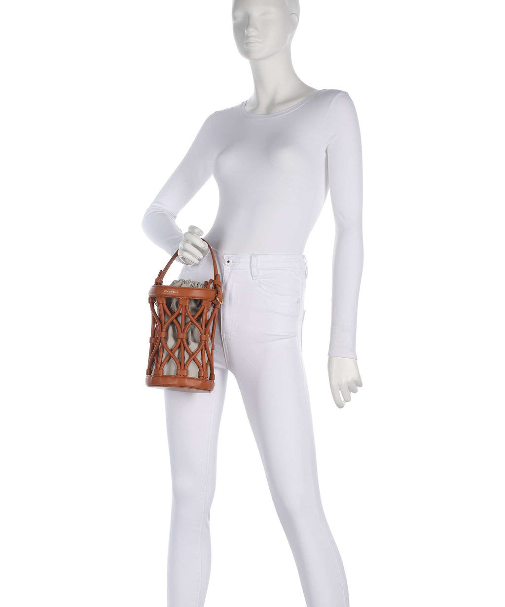 Coccinelle Koi Bucket bag crab