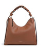 Coccinelle Boheme Grana Double Hobo tas cognac/noir
