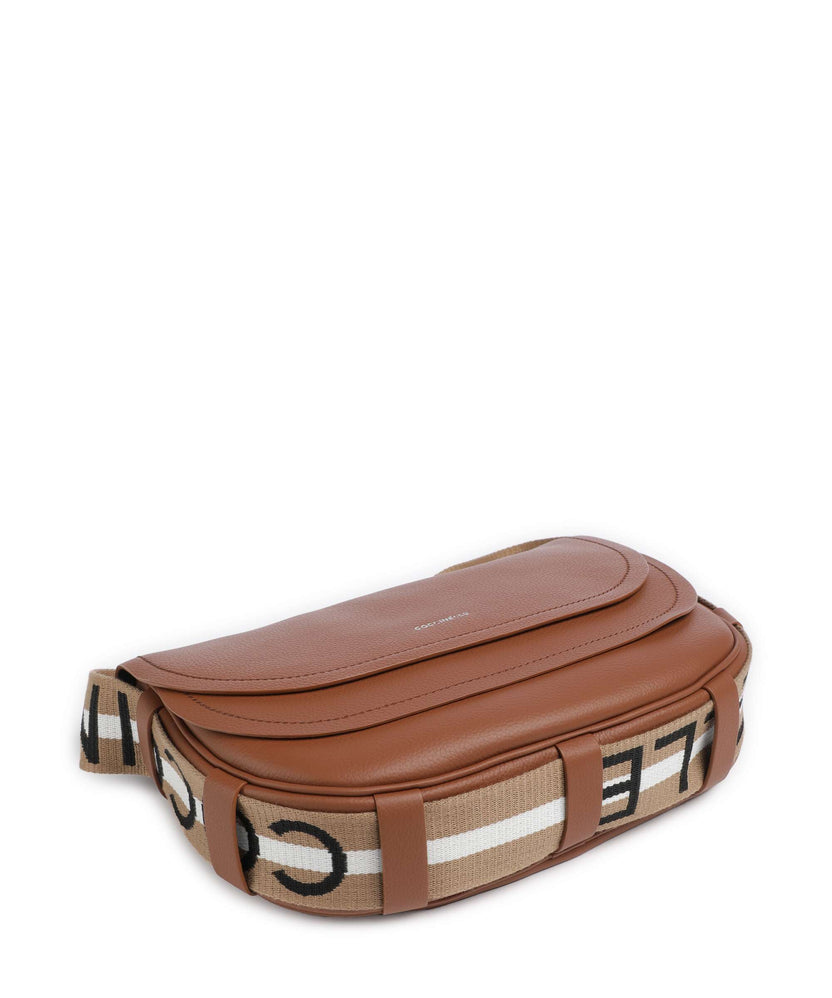 Coccinelle Raquel Shoulder bag cognac/noir