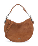 Coccinelle Sunup Suede Hobo tas cognac
