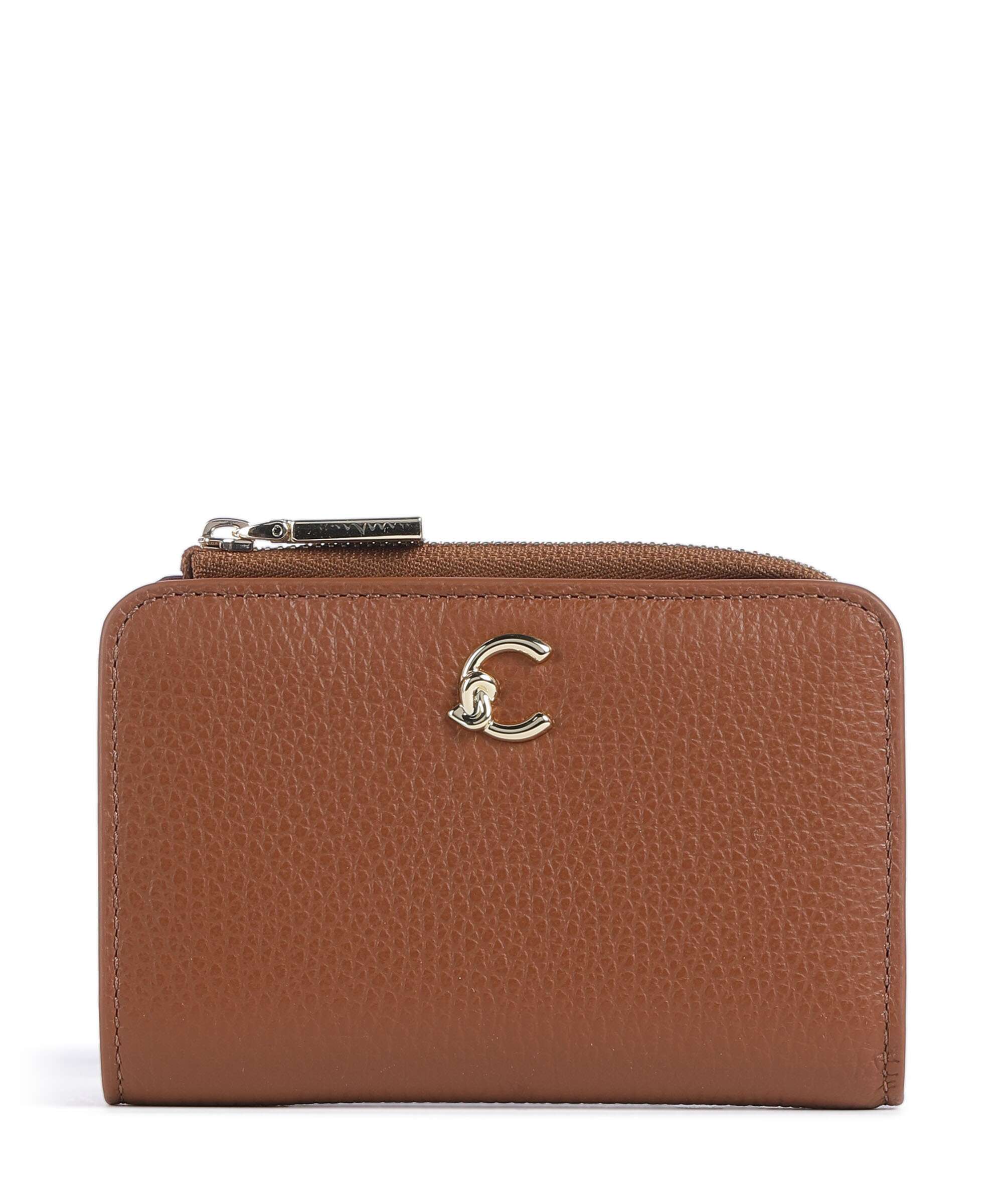 Coccinelle C-Me RFID Wallet cognac