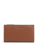 Coccinelle Metallic Soft RFID Portemonnee cognac