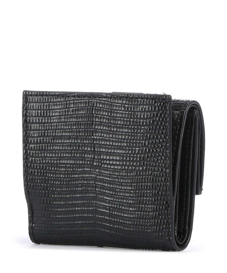 Coccinelle Metallic Lizard Wallet noir