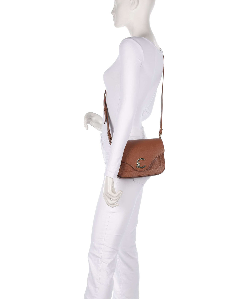 Coccinelle C-Me Crossbody bag cognac