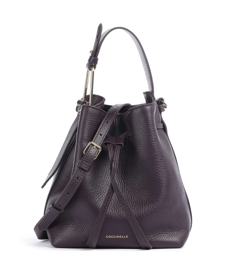 Coccinelle Malory Bucket bag prune