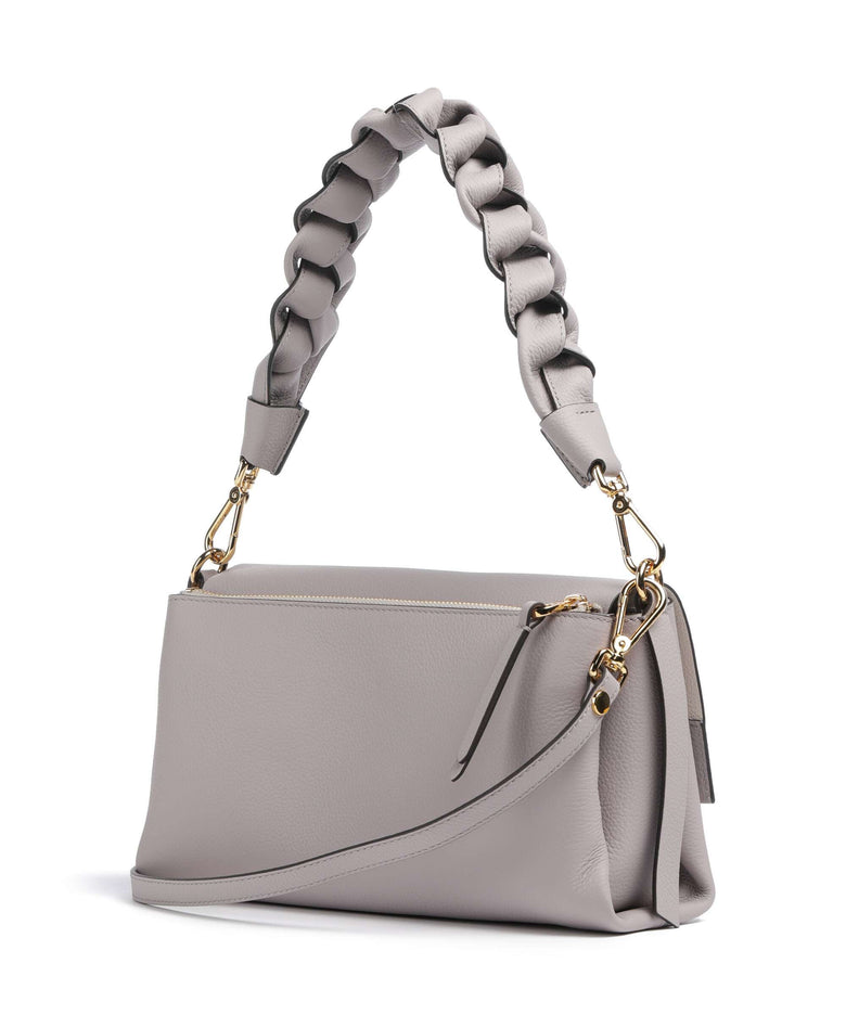 Coccinelle Boheme Grana Double Shoulder bag oyster/pearl