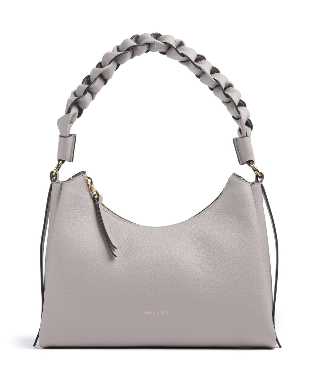 Coccinelle Boheme Grana Double Shoulder bag oyster/pearl