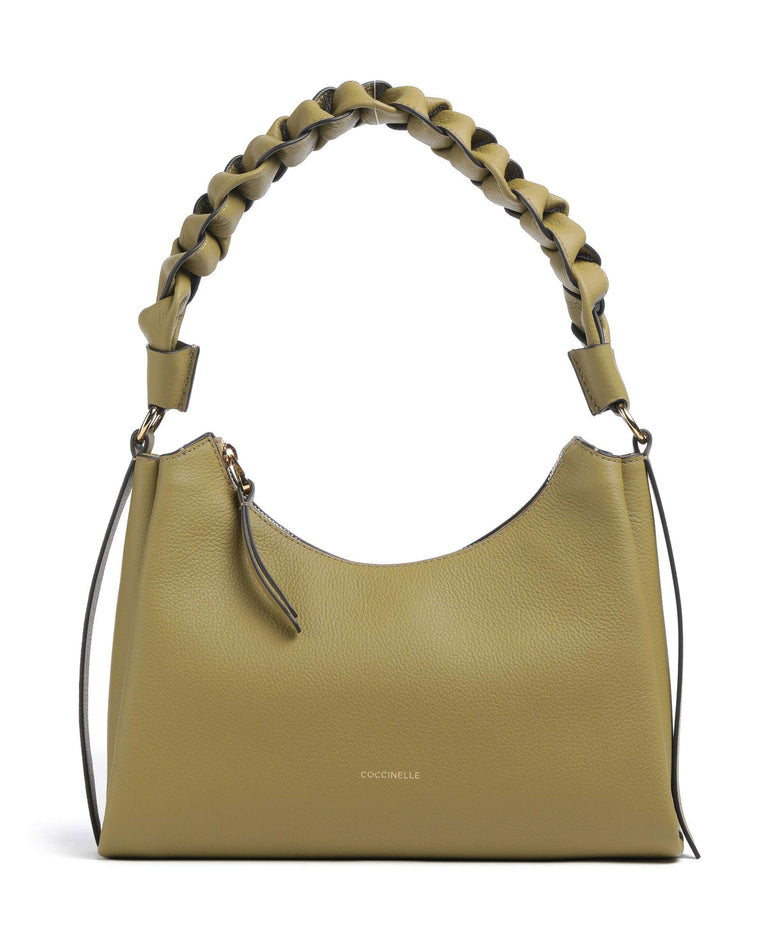 Coccinelle Boheme Grana Double Shoulder bag seagrass/sandshell