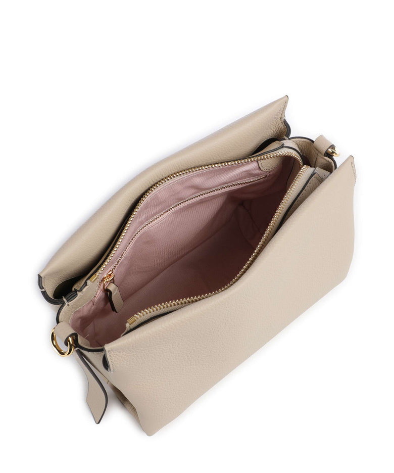 Coccinelle Boheme Grana Double Shoulder bag sandshell/seagrass