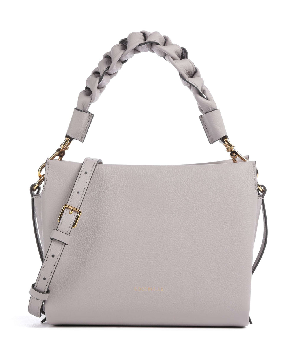 Coccinelle Boheme Grana Double Shoulder bag oyster/pearl