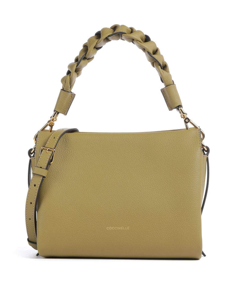 Coccinelle Boheme Grana Double Shoulder bag seagrass/sandshell