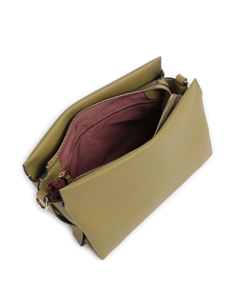 Coccinelle Boheme Grana Double Handbag seagrass/sandshell