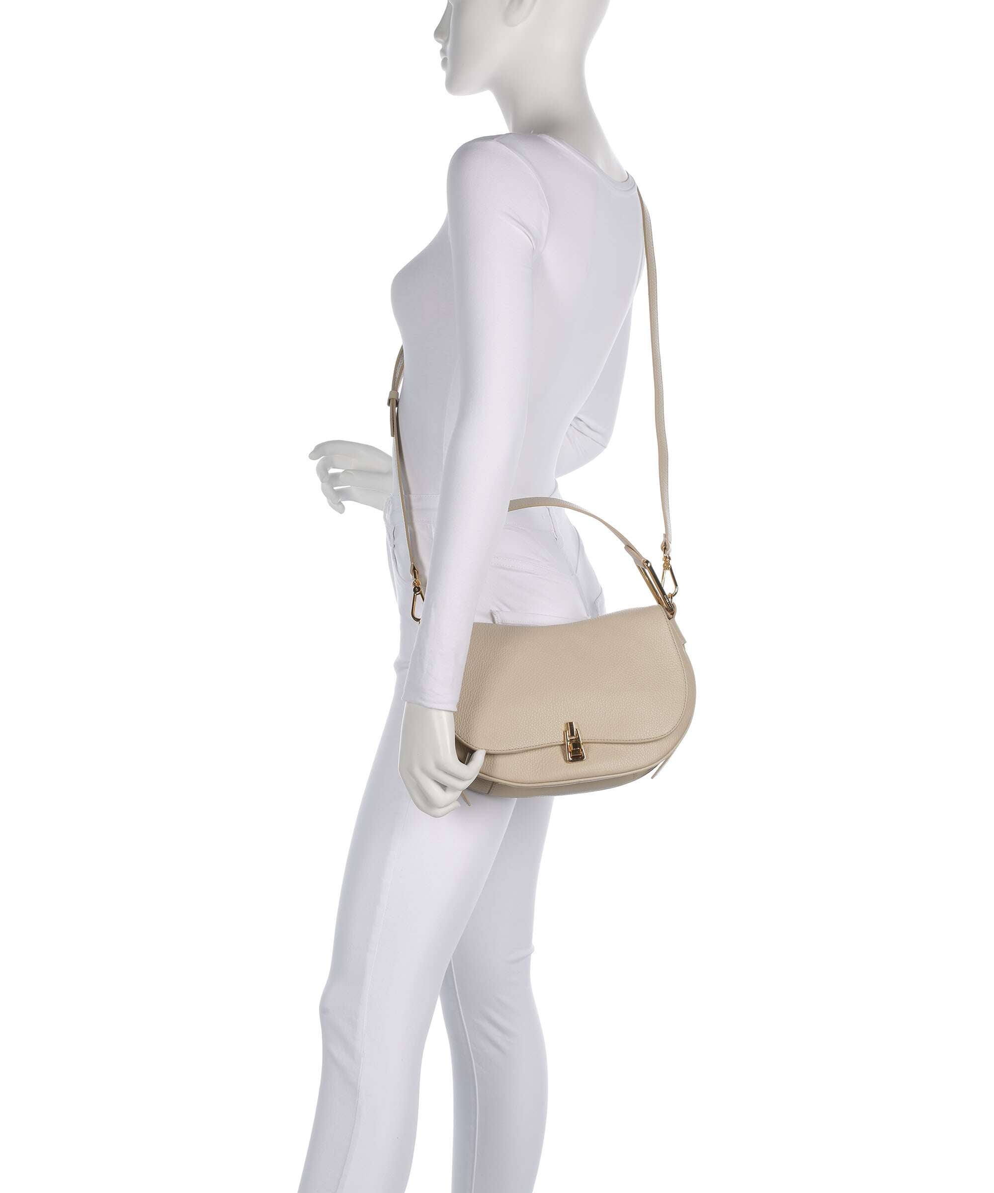 Coccinelle Magie Soft Shoulder bag sandshell