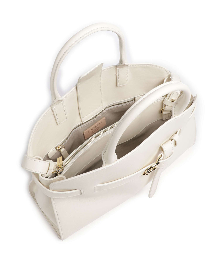 Coccinelle Sabine Handbag pearl