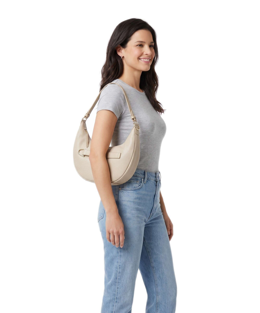 Coccinelle Paki Hobo bag sandshell