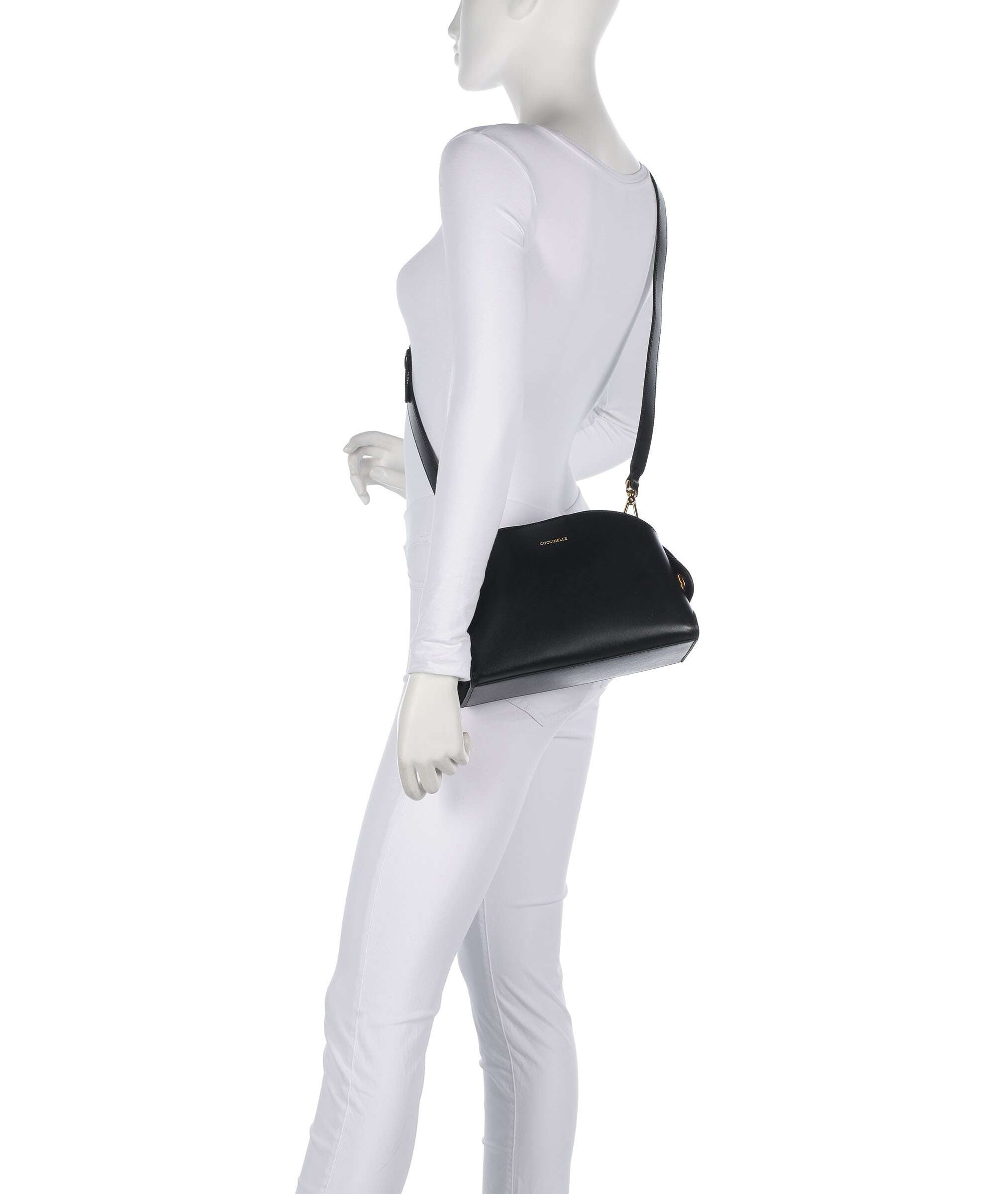 Coccinelle Tylde Calf Crossbody bag noir