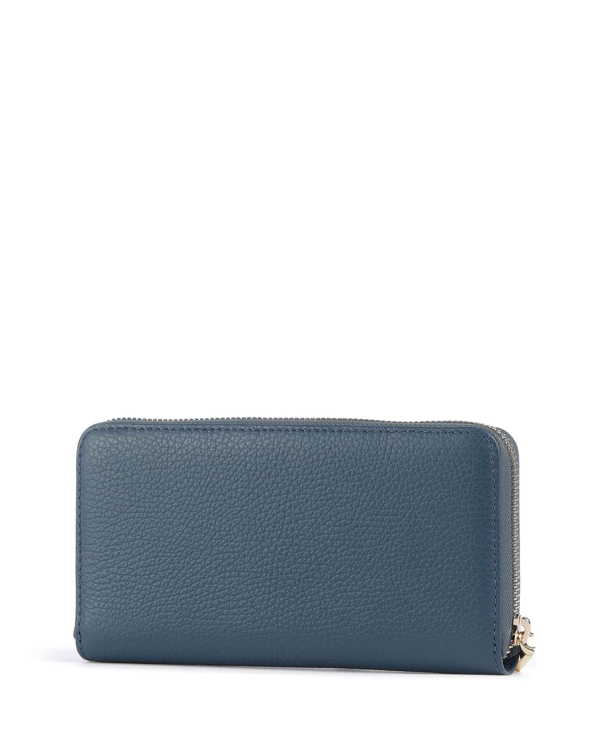 Coccinelle Metallic Soft Wallet deep blue