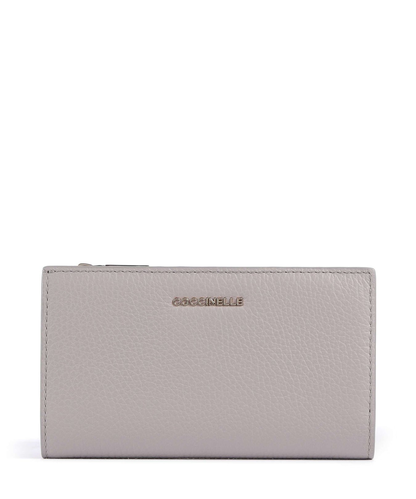 Coccinelle Metallic Soft RFID Wallet oyster