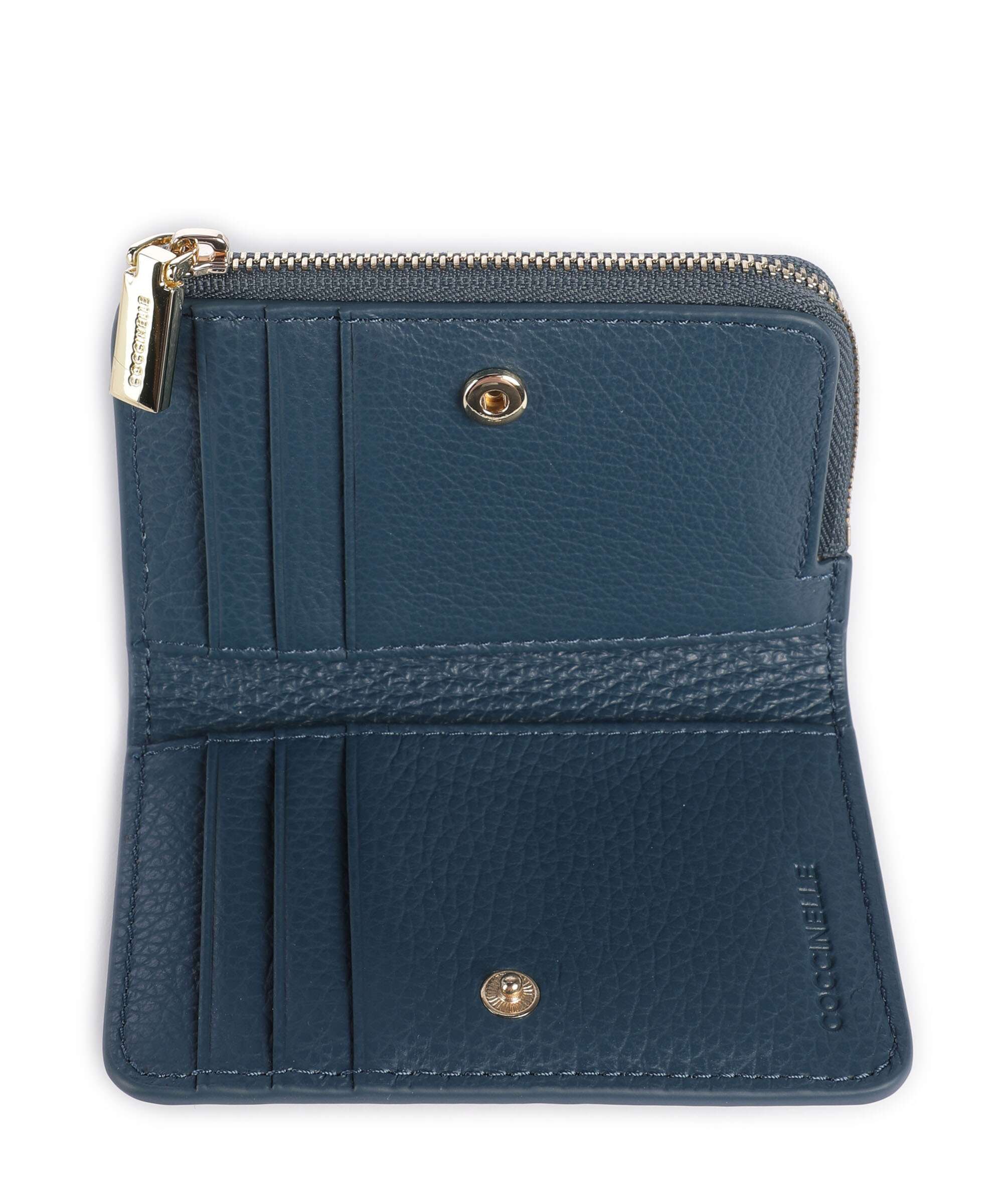 Coccinelle Metallic Soft Wallet deep blue