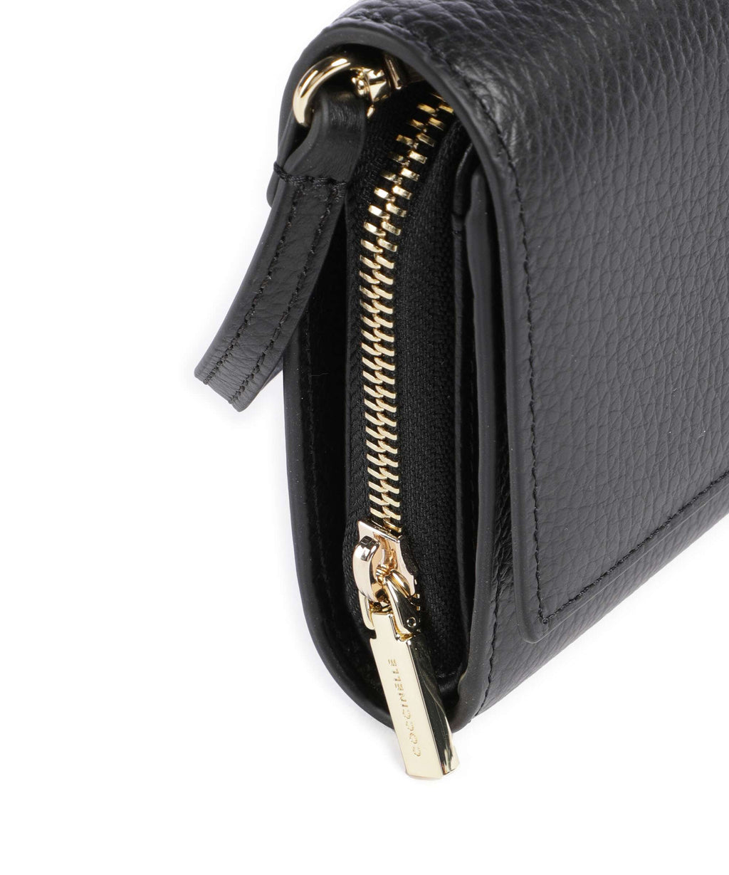 Coccinelle Metallic Soft RFID Wallet noir