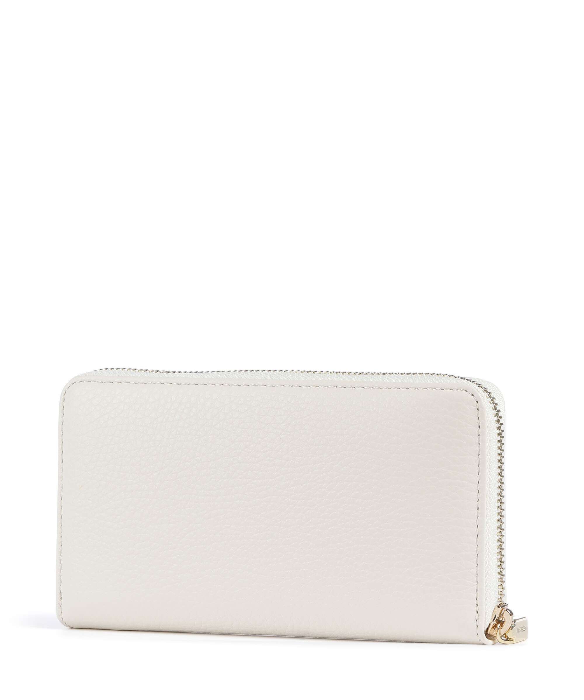 Coccinelle Metallic Soft RFID Wallet pearl