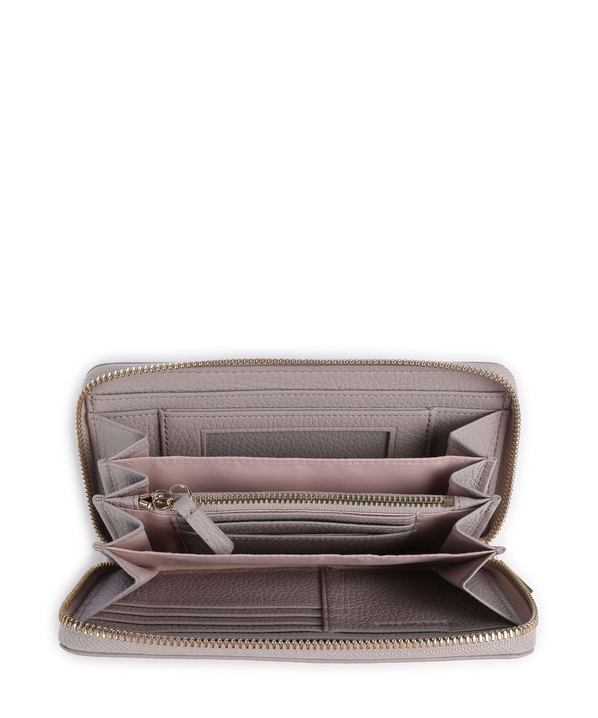 Coccinelle Metallic Soft RFID Wallet oyster