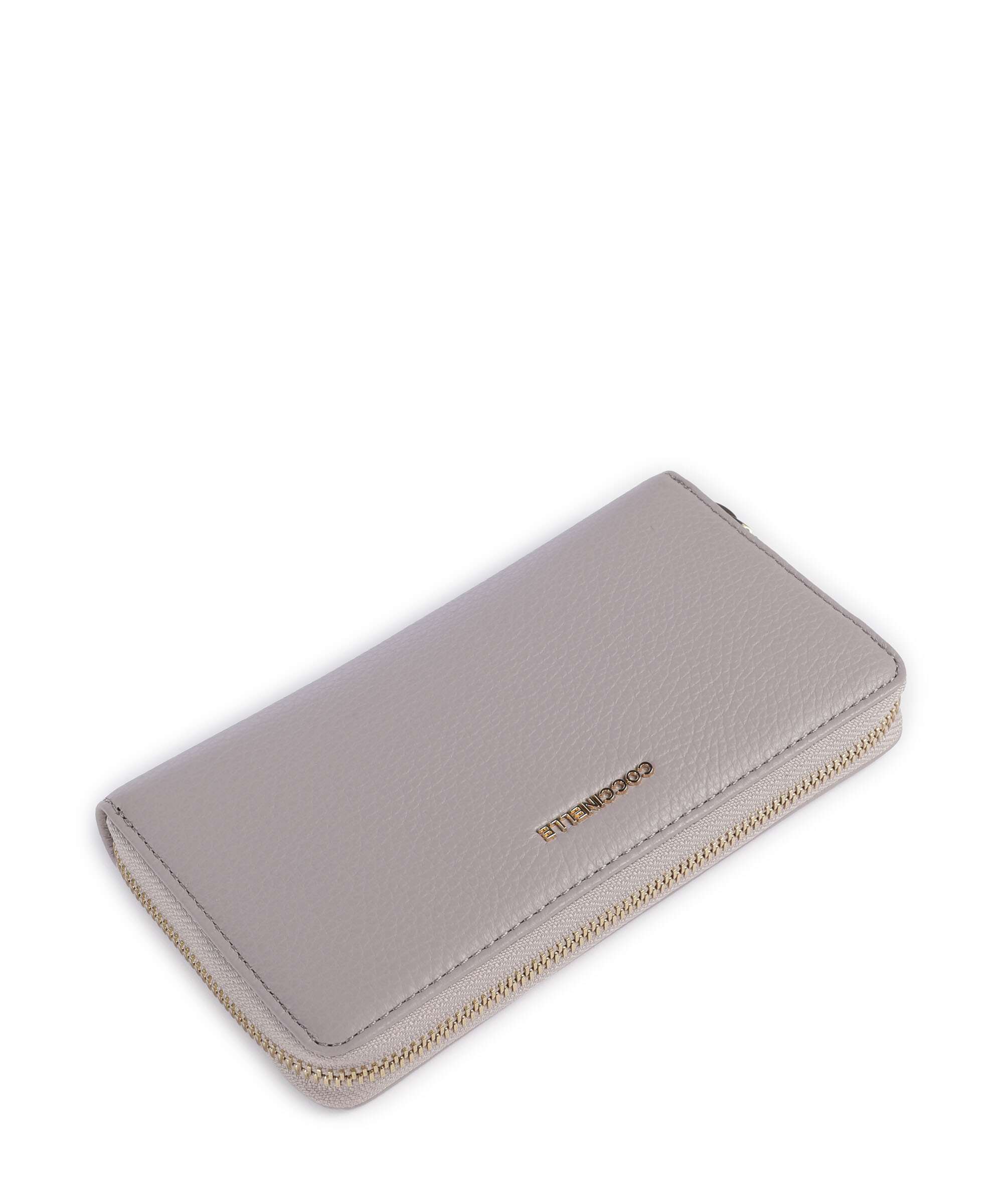 Coccinelle Metallic Soft RFID Wallet oyster