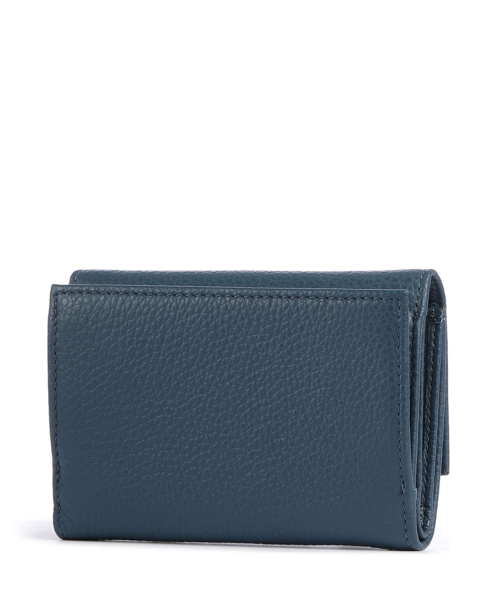 Coccinelle Metallic Soft Wallet deep blue