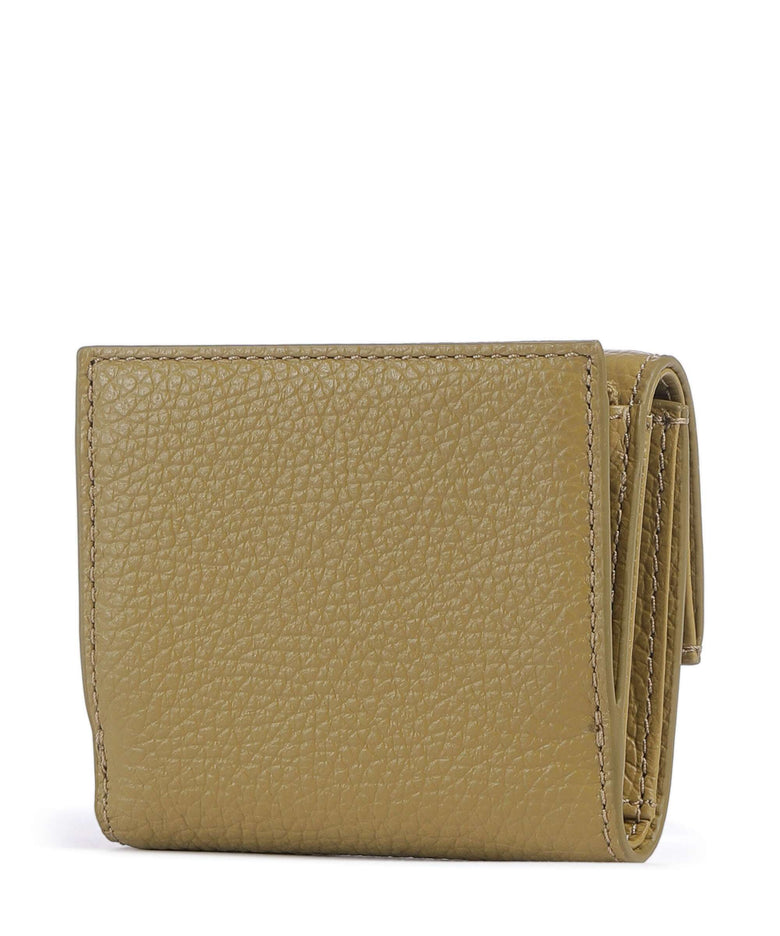 Coccinelle Metallic Soft Wallet seagrass