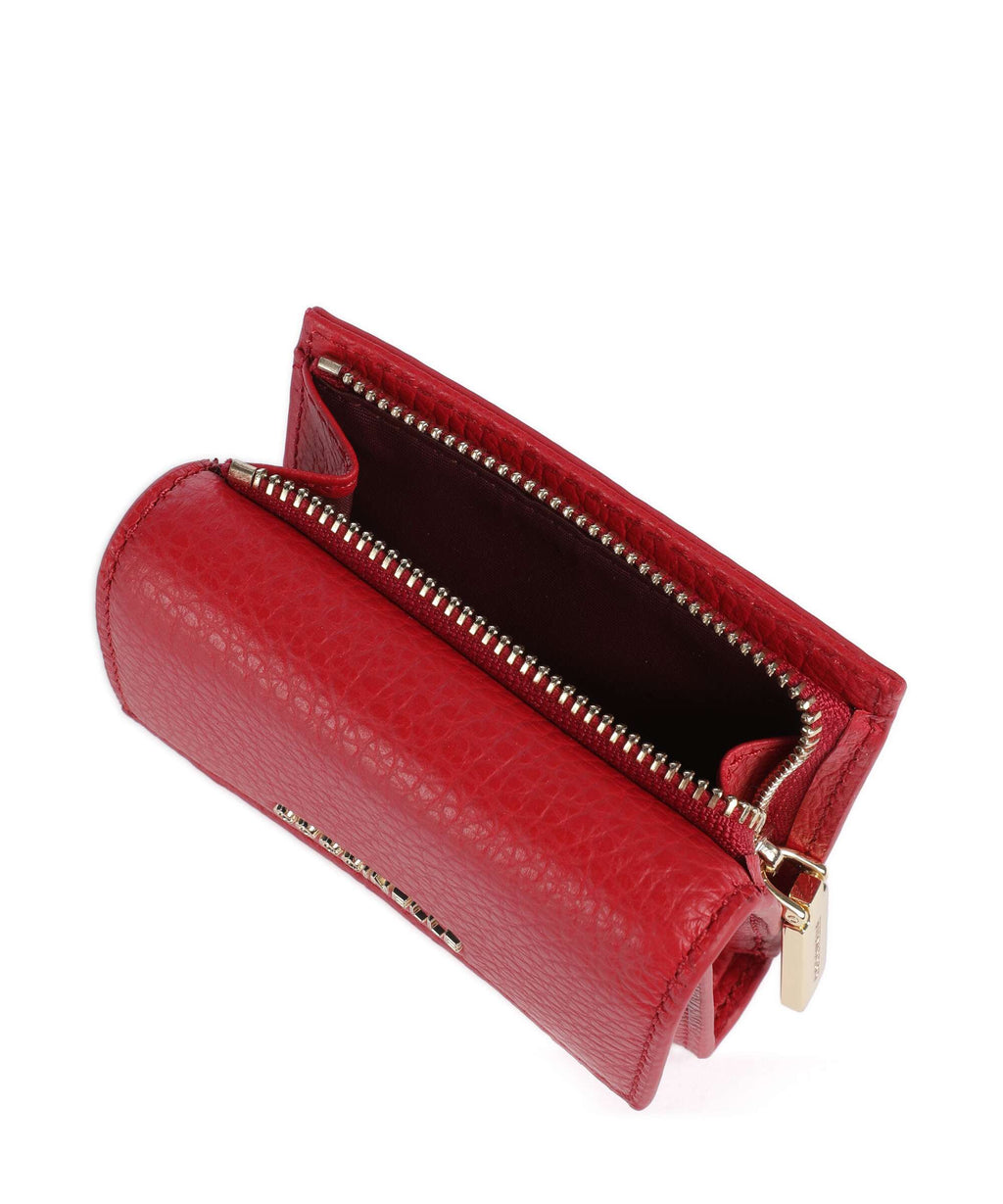 Coccinelle Metallic Soft RFID Wallet scarlet