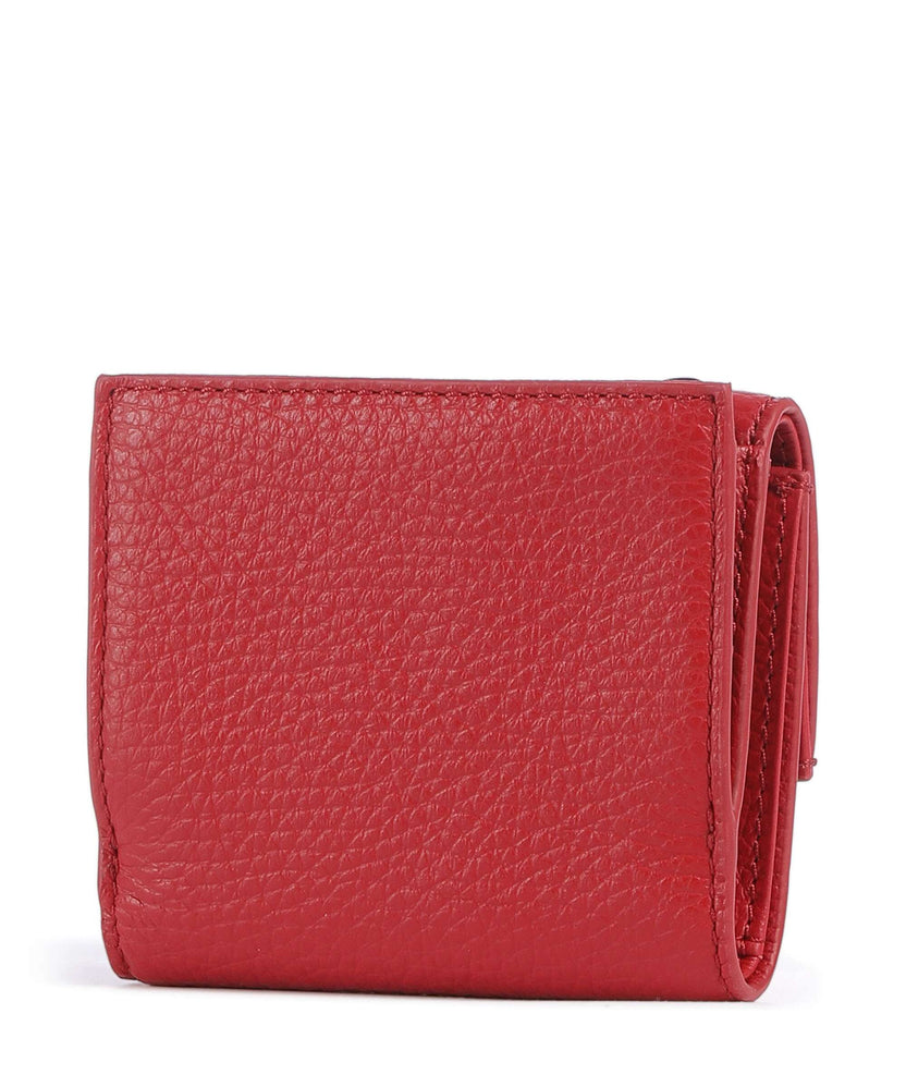 Coccinelle Metallic Soft RFID Wallet scarlet